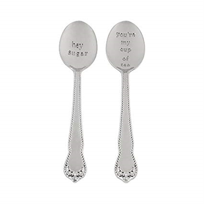 Hey Sugar Tea Spoons (Set of 2)