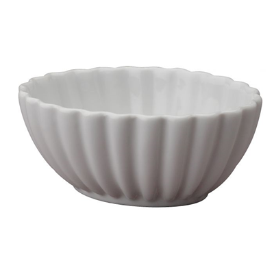 HIC 8oz Scalloped Parfait Dish - White