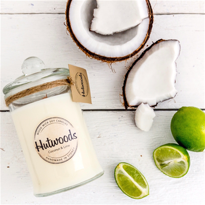 SMALL CANDLE 4.5oz COCONUT & LIME