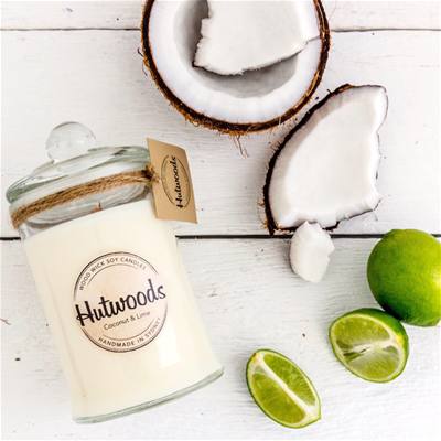 MEDIUM CANDLE 9.7oz COCONUT & LIME