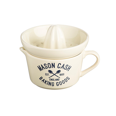 Mason Cash Varsity Ceramic Juicer & Jug Cream