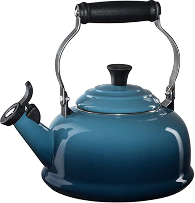 Le Creuset 1.8 qt Whistling Kettle - Marine Blue 