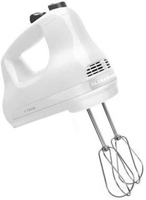 KitchenAid 5-Speed Ultra Power Hand Mixer - White 