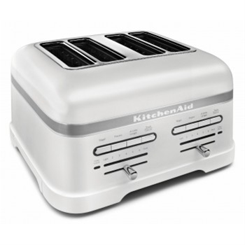 KitchenAid Pro Line 4-Slice Toaster Frosted Pearl White