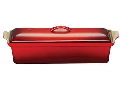 Le Creuset Enameled Cast Iron Pate Terrine - Cherry (Cerise)