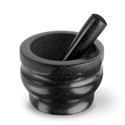 Cole and Mason 5.5" Medium Granite Mortar and Pestle 