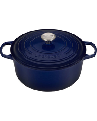 Le Creuset Signature 7.25-qt Dutch Oven with Stainless Knob - Indigo 