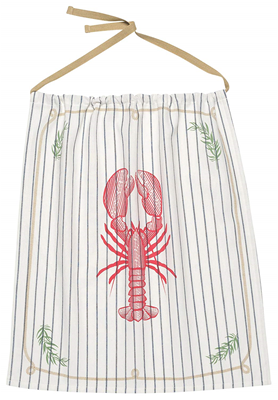 Now Designs Cotton Lobster Bib