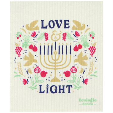 Ecologie Swedish Sponge Cloth - Love & Light 