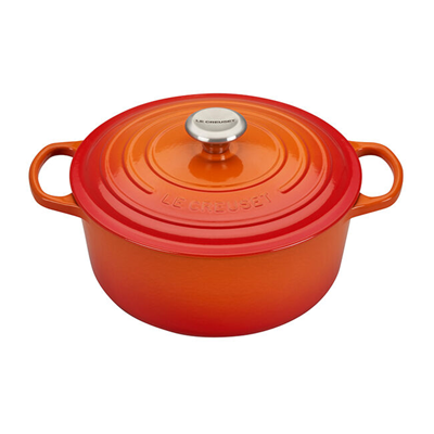 Le Creuset Signature 5.5 qt  Round Dutch Oven - Flame