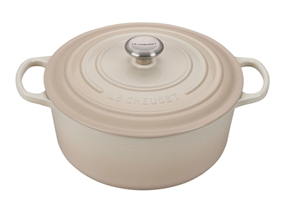 Le Creuset Signature 7.25-Qt Round Dutch Oven - Meringue 