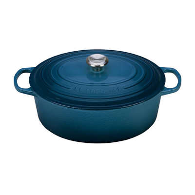 Le Creuset Signature Oval 8-qt Dutch Oven - Deep Teal