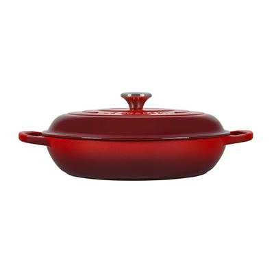 Le Creuset Signature 5qt Braiser - Cerise 