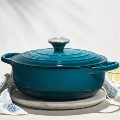 Le Creuset Signature 3.5qt Sauteuse - Deep Teal 