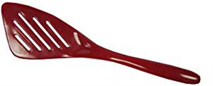 Gourmac Melamine 7.25" Mini Slotted Turner - Red 