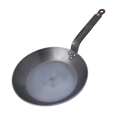  de Buyer MINERAL B Carbon Steel Fry Pan - 11” - Ideal