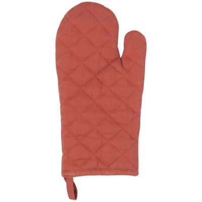 Now Designs Stonewash Oven Mitt - Clay