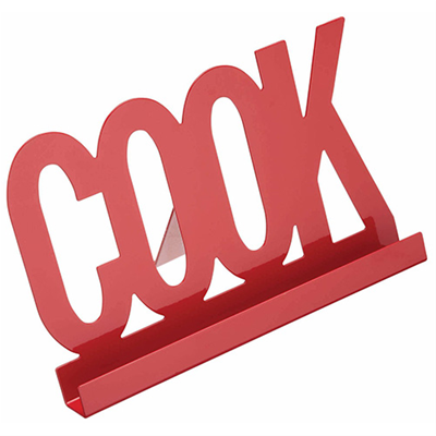 Red Cook Book Stand