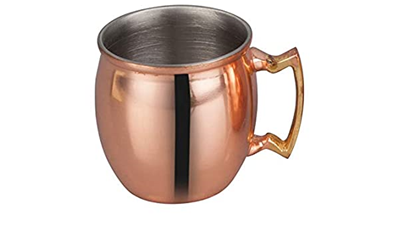Copper Plated Smooth Finish Moscow Mule Mug - 20oz