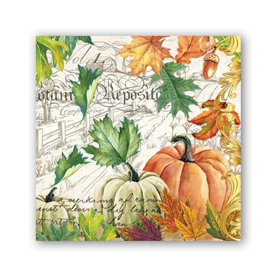 Fall Harvest Cocktail Napkins