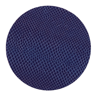 Caspari Snakeskin Coasters - Navy Blue