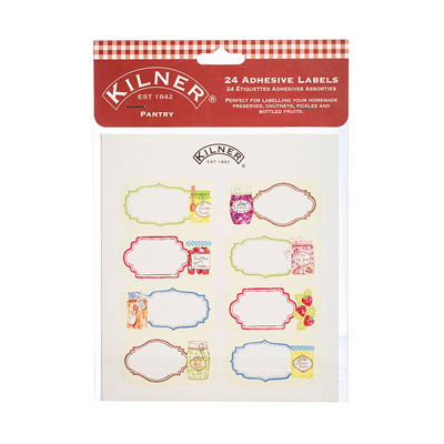 Kilner 24pc Pantry Label Set 