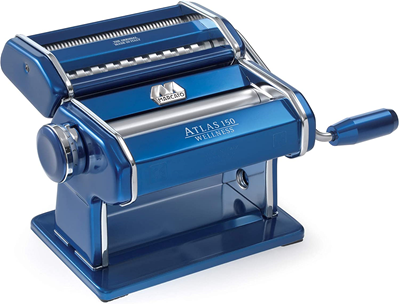 Marcato Atlas 150 Wellness Pasta Machine - Blue (Limited Edition) 