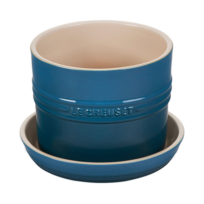 Le Creuset Large Herb Planter - Deep Teal