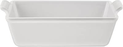 Le Creuset Heritage Stoneware Loaf Pan - White