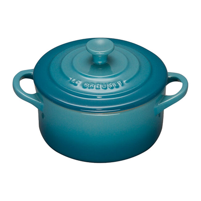 Le Creuset Mini 8 oz Round Cocotte - Caribbean 