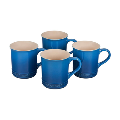 Le Creuset 14oz Mug Set - Marseille Blue