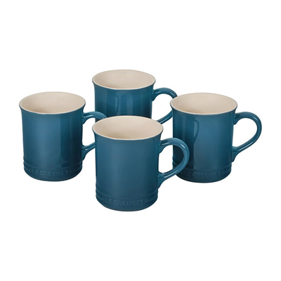 Le Creuset 14oz Mug Set - Deep Teal 