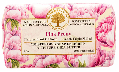 Wavertree & London Bar Soap - Pink Peony