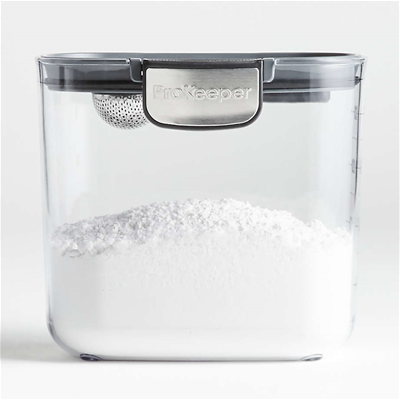 Progressive ProKeeper + 2-Qt. Powdered Sugar Storage Container 