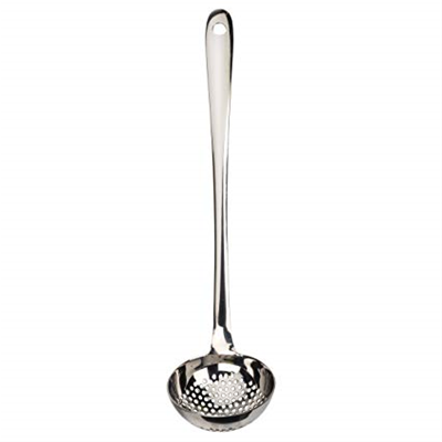 RSVP Endurance Stainless Steel Pierced Straining Ladle