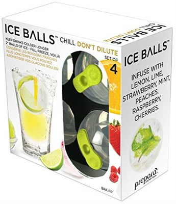 Prepara Ice Ball Molds - Set of 4