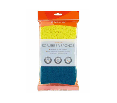 Full Circle Refresh Scrubber Sponge - Pack of 3