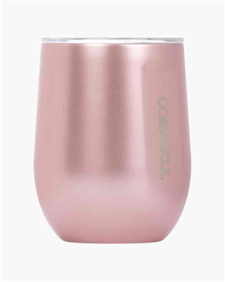 Corkcicle Stemless Tumbler - Rose Metallic