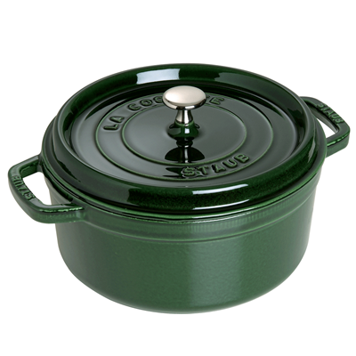 Staub 5.5Qt Round Dutch Oven Basil