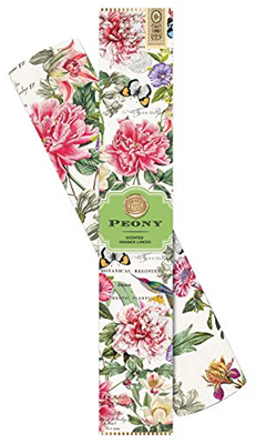 Scented Drawer Liners - Peony 
