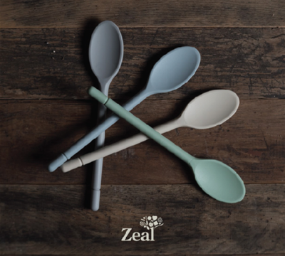 zeal Neutrals 12" Silicone Spoon