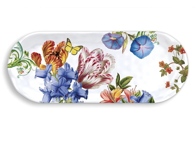 Michel Design Works Summer Days Melamine Serveware Accent Tray