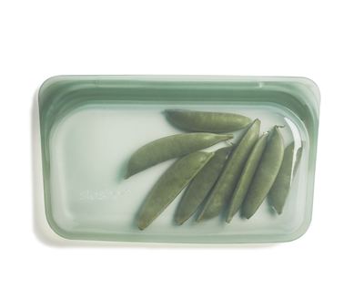 Stasher Reusable Silicone Snack Bag - Agave