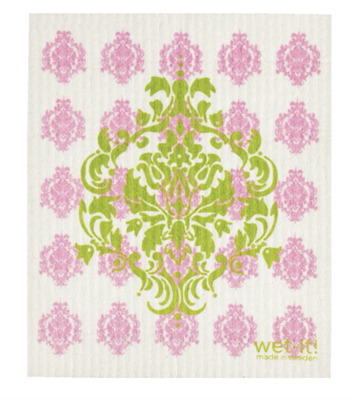 Wet-It Swedish Dishcloths - Damask Pastel