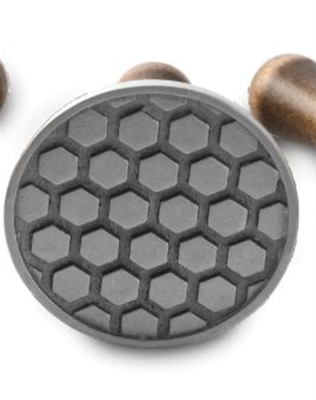 Nordic Ware Honey Bee Cookie Stamp - Honeycomb