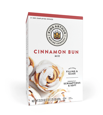 King Arthur Flour Vanilla Glazed Cinnamon Buns Mix