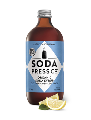 Soda Press Co Old Fashioned Lemonade Concentrate Syrup for SodaStream 