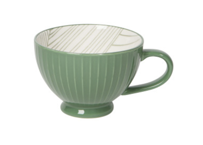 Latte Mug - Elm Green