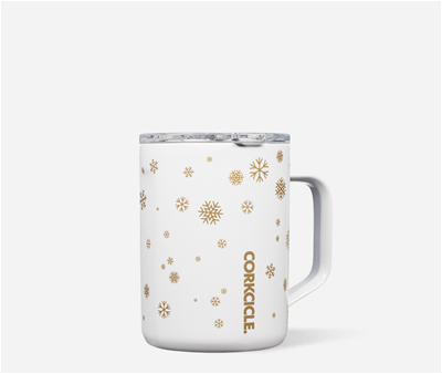 Corkcicle Mug - Snowfall White