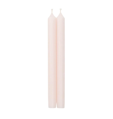 Caspari Straight Taper 10" Candles - Pink